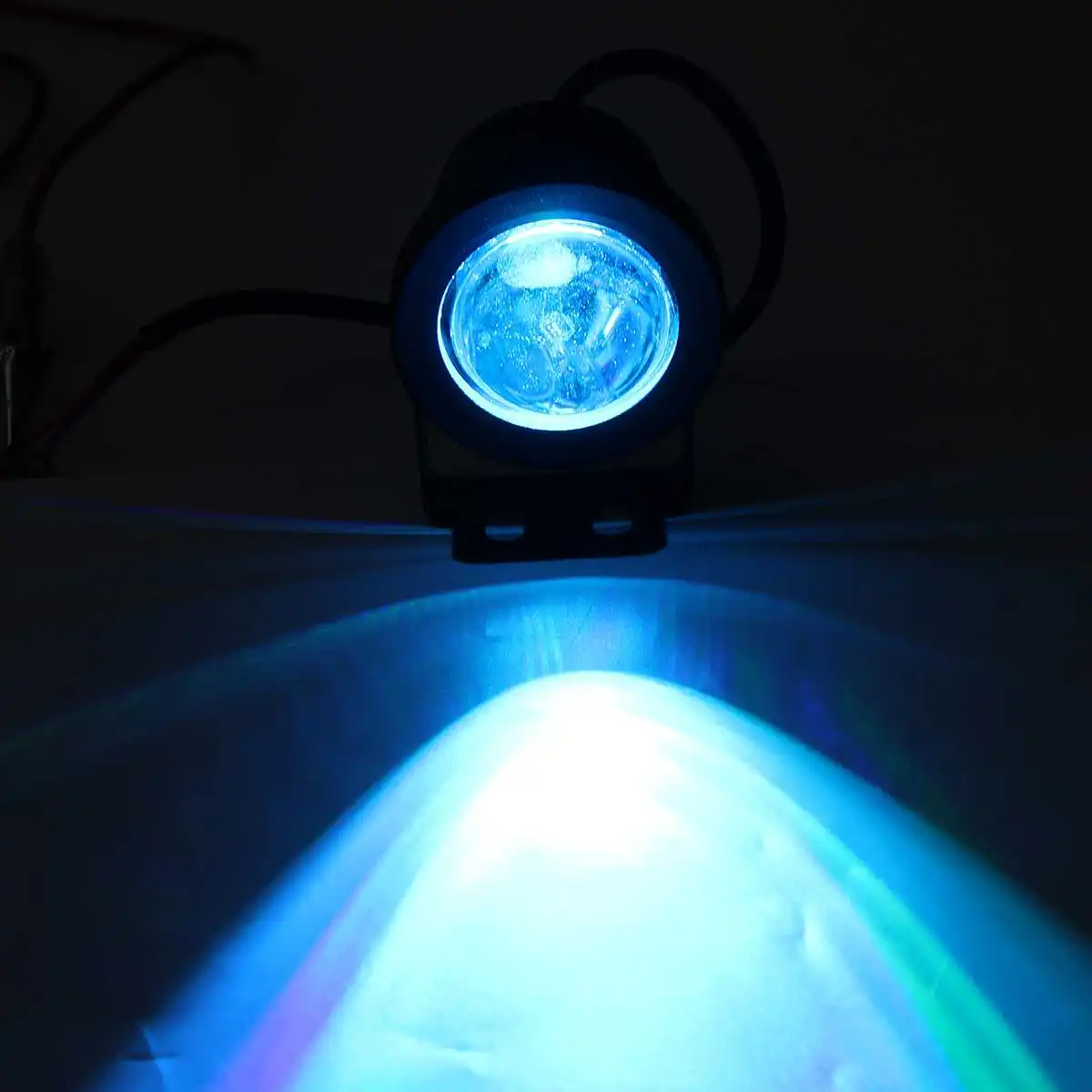 AC/DC RGB светодиодный подводный свет подводная лампа с пультом дистанционного управления 16 цветов меняющая вспышка/Стробоскоп/выцветание/гладкая 4 света