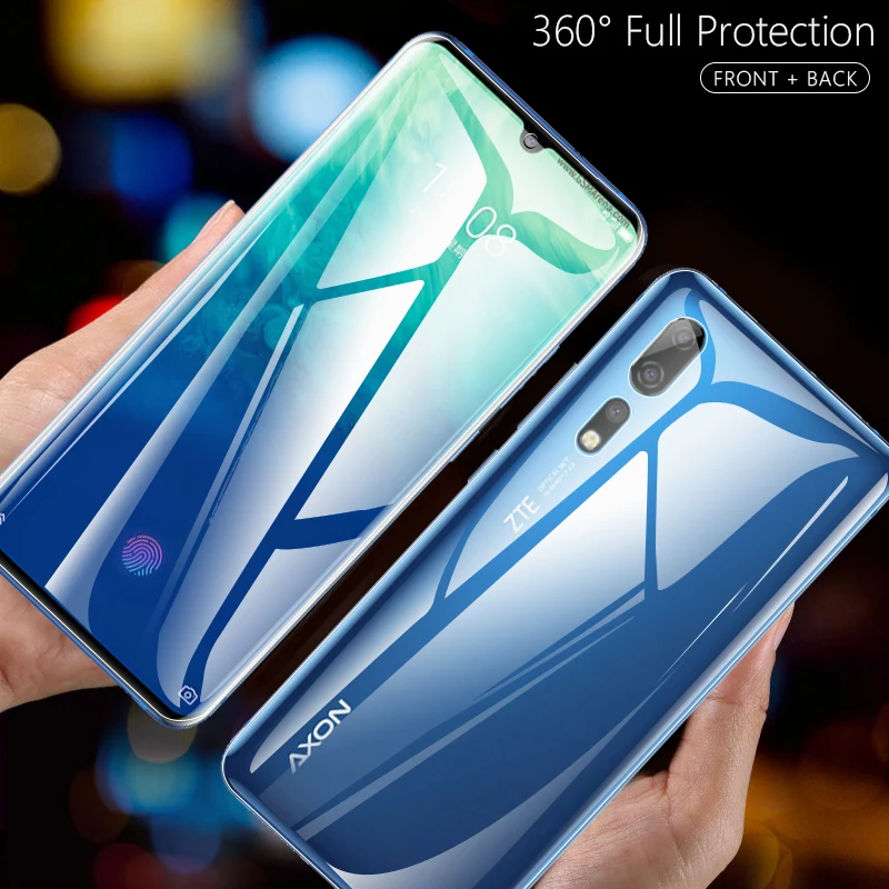 CHYI 3D изогнутая пленка для ZTE Axon 10 Pro 5G протектор экрана 6,47 Дюймов Полное покрытие нано Гидрогелевая пленка с инструментами не закаленное стекло