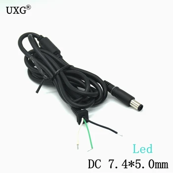 

5ft 1.5M 7.4 x 5.0 mm Power DC Jack Charger Adapter Plug Cord Connector Cable Power Supply Cable with LED Light for Dell L