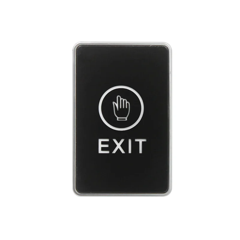 Двухцветная сенсорная кнопка для выхода двери Eixt кнопка релиза для системы контроля доступа подходит для обеспечение домашней безопасности