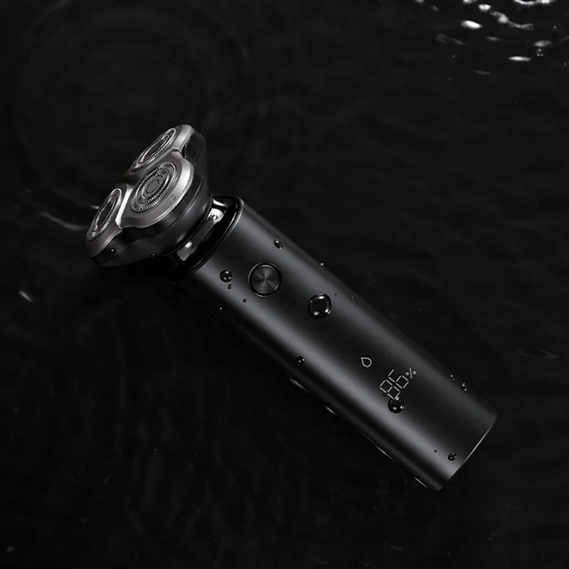 Xiaomi бритва триммер для бороды мужская электрическая бритва для влажной и сухой стирки триммер для волос выдвижная аккумуляторная бритва 5