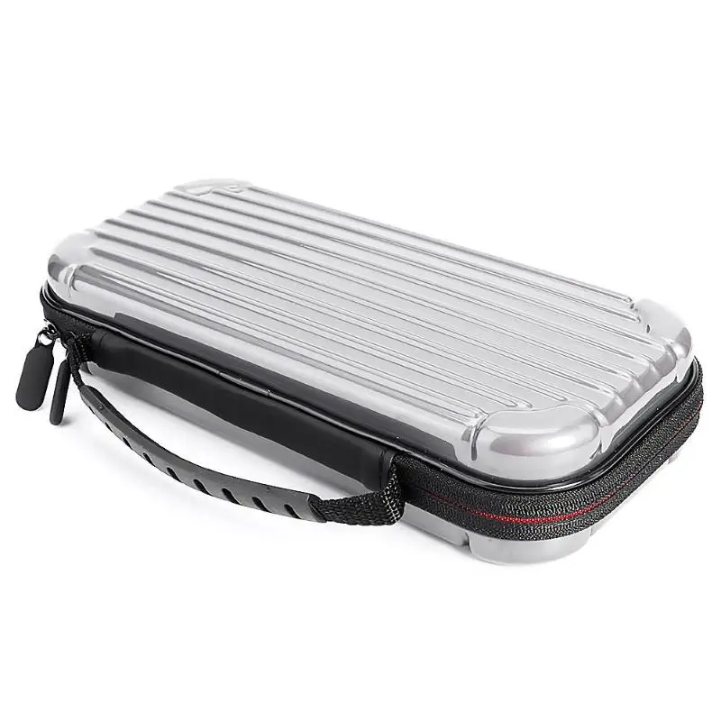 EVA Hard Protective Case Storage Bag for NS Switch Lite Game Console Accessories Safety Closure with Elastic Bands Stable