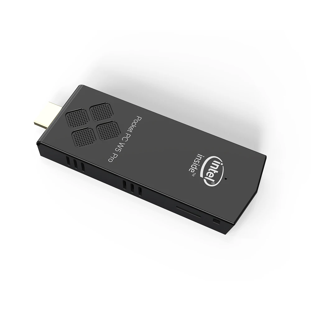 W5MAX Intel Atom Z8350 четырехъядерный Мини ПК Windows 10 компьютер stick 4K HTPC с 4 Гб ОЗУ 64 ПЗУ Bluetooth