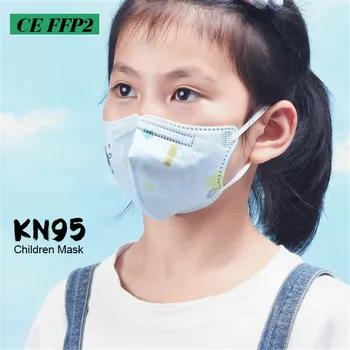 

5-200 PCS Kids KN95 Filter Face Mask KN95 Child Mask Facial Masks KN95 Dust Mask Mouth Mask Mascarillas Mix Individual Package