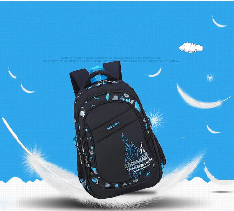 New Children School Bags Boy Backpacks Brand Design Teenagers Best Students Travel Waterproof Schoolbag