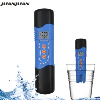 

3 In 1 Ph ORP Meter Tester Temperature Waterproof 0-14.00/1999mV/-50~70C for Laboratory Aquarium Pool 30% off