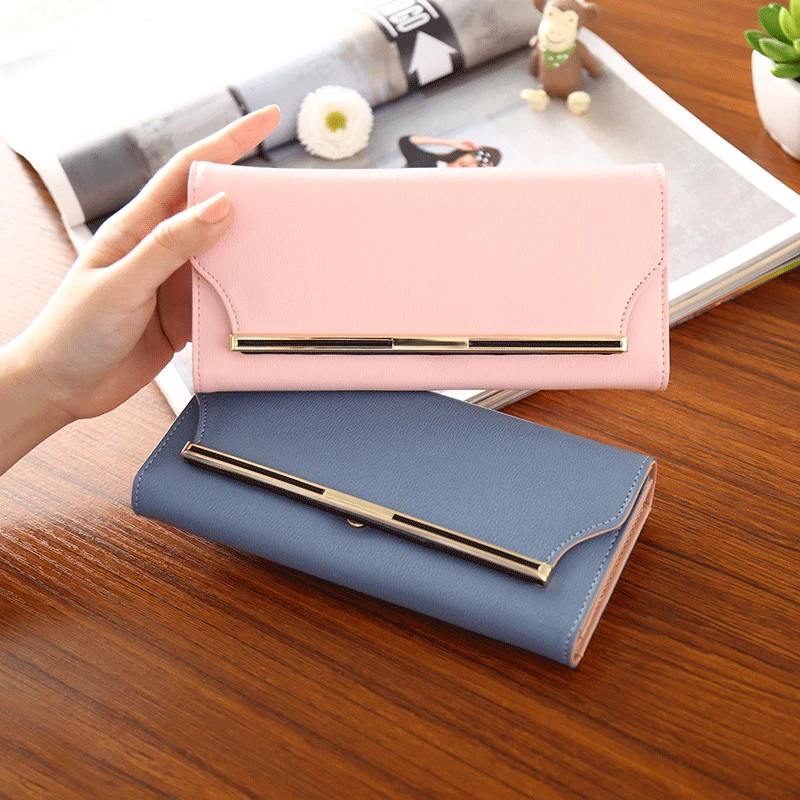 Women's Long Wallet 2020 Handbag Multi Function Card Bag Mobile Phone Bag Zero Wallet Female Wallet Women's Long Wallet 2020 Handbag Multi Function Card Bag Mobile Phone Bag Zero Wallet Female Wallet