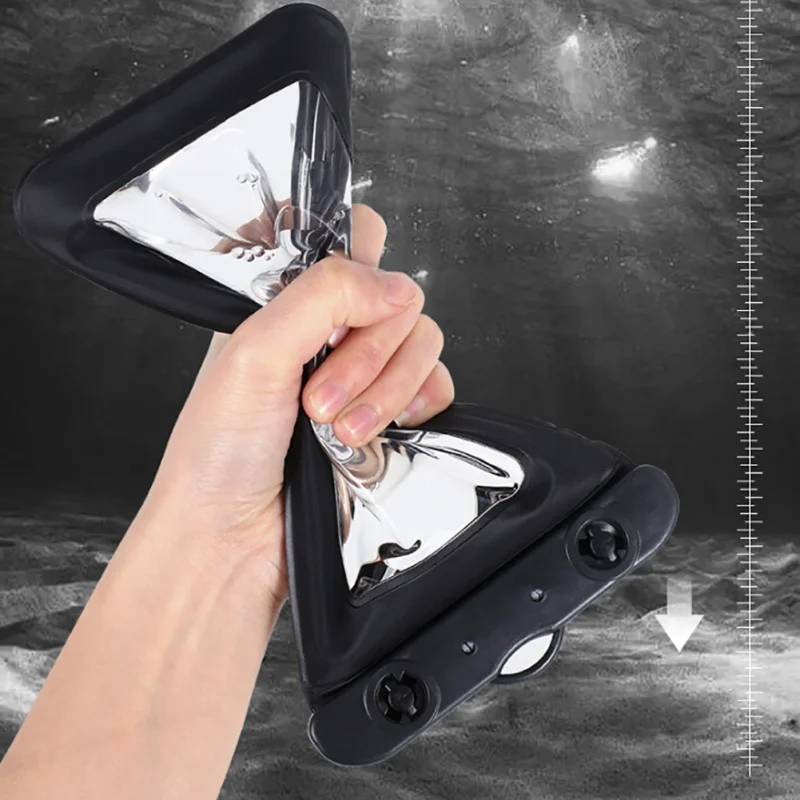  9 Colors Swimming Bag Waterproof Multi-style Valve Type Mini 6 inches For Smartphone Touch Screen B