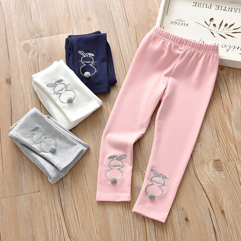 

Autumn Girls Leggings Children Kids Pants Cotton Toddler Trousers Long Pants for Girls Fashion Girls Clothing