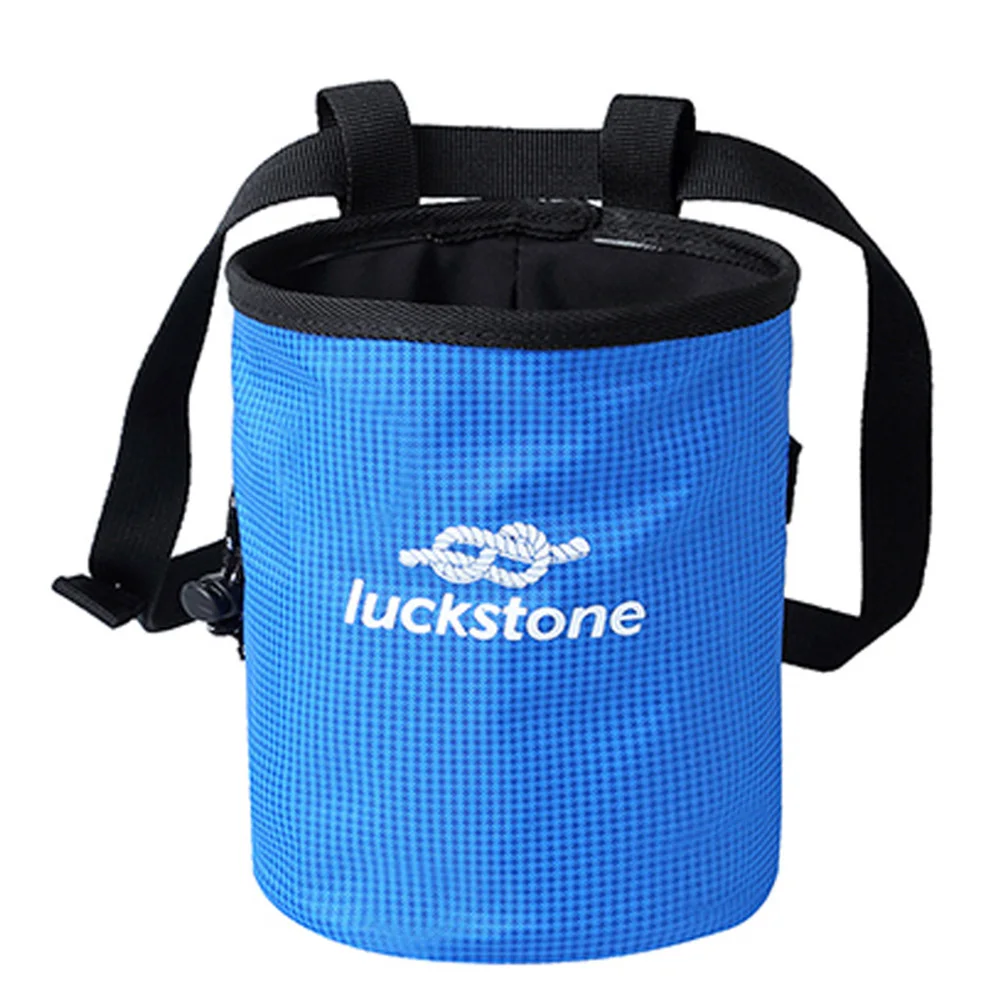 Waterproof Large Capacity Chalk Bag Rock Climbing Portable Waist Hanging Non Slip Wear Resistant Adjustable Strap Powder Pouch