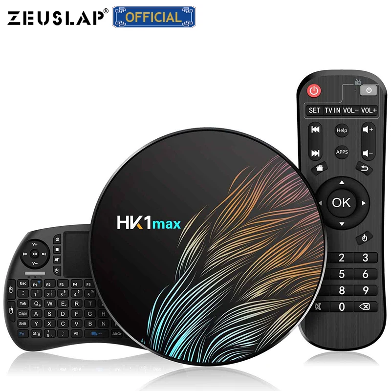 ZEUSLAP Android 11.0 TV BOX 2.4G&amp5G Wifi 16G 32G 64G 128G 4K 3D Receiver Media Player Gaming Box with IR Remote Control | Электроника