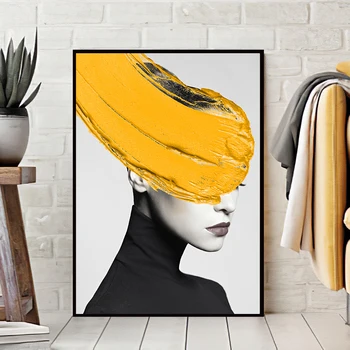 

Wall Art Poster Prints Canvas Painting Poster Picture Bird Girls Nordic Women poster Decoration Picture For Living Room