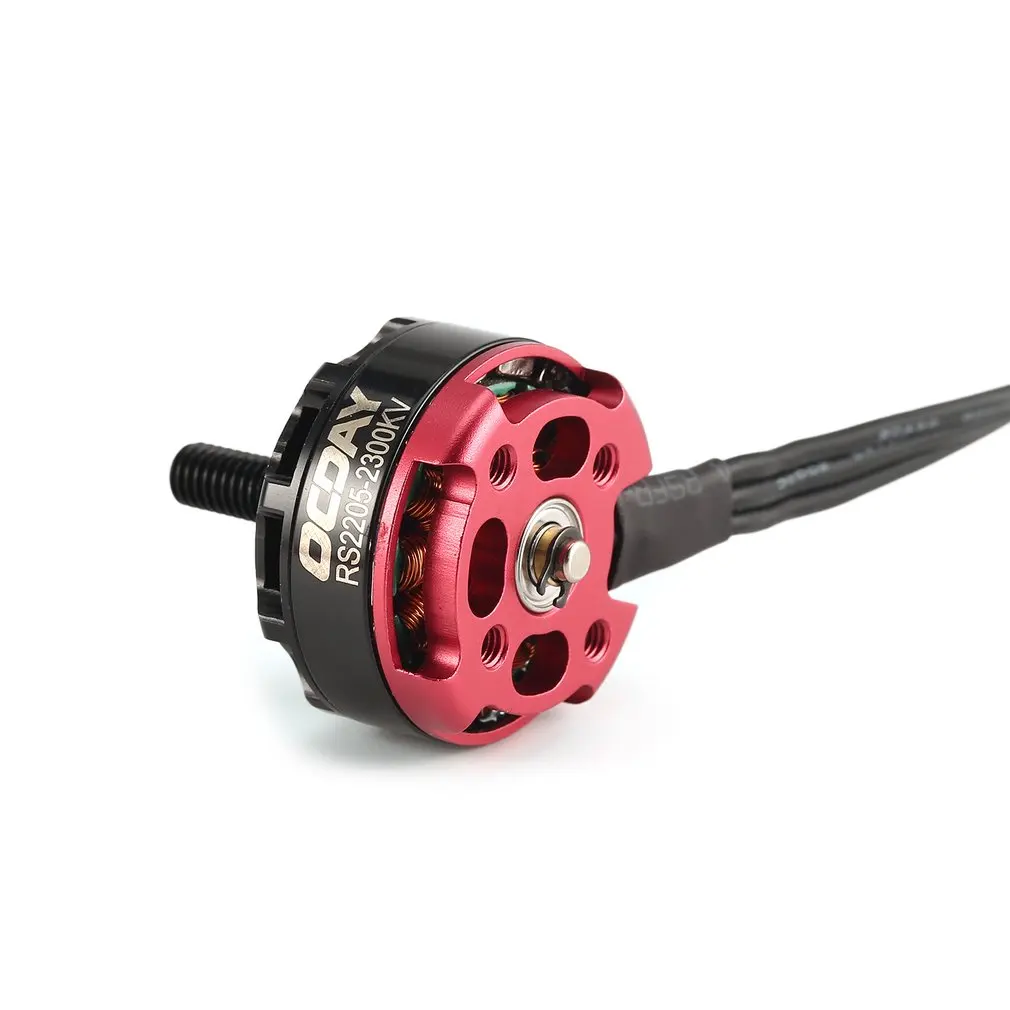 4 шт. OCDAY RS2205 2205 2300KV 3-4S CW CCW бесщеточный двигатель для QAV250 Wizard X220 280 RC FPV беспилотный самолёт вертолет Мультикоптер