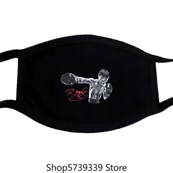 

Manny Pacquiao Graphic Mask Men'S Size M Black Boxing Punch Tee Mp Washable Reusable Mask with