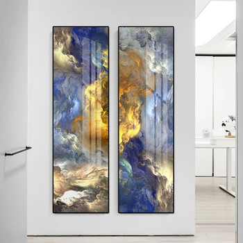 

Modern Colorful Sky Clouds Canvas Painting Shopify Dropshipping Posters and Print Wall Art Pictures for Living Room Bedroom