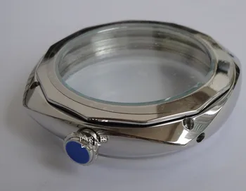 

47mm Parnis Watch Case ETA6497 6498 MOVT Stainless Steel Silver Polished