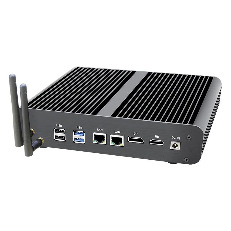  MSECORE Intel I3 7100U I5 7260U I7 7660U Fanless gaming Mini PC Windows 10 HTPC linux game PC Deskt