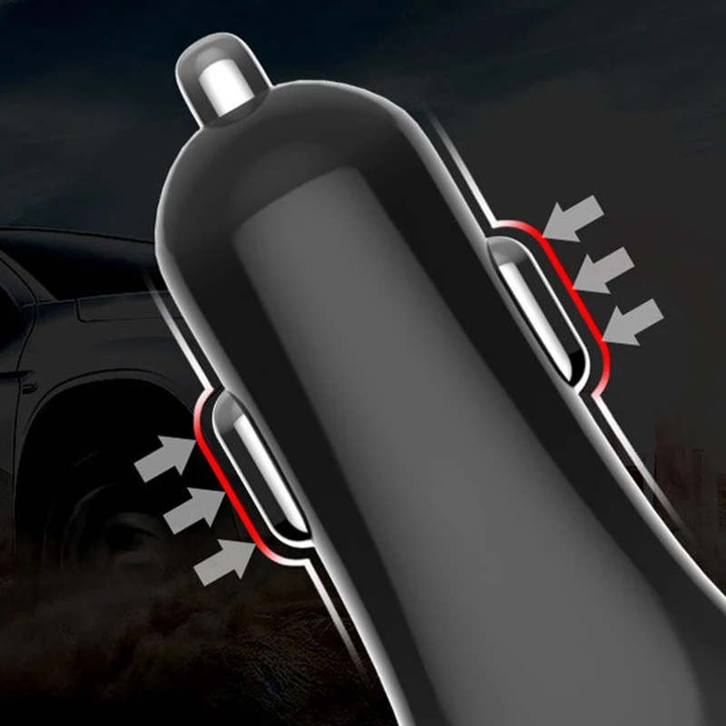 Автомобильное зарядное устройство Быстрая зарядка 4 usb-порта для смартфонов Аксессуары для автомобилей LSMK99