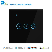 EWeLink WiFi intelligent rideau aveugle interrupteur pour volet roulant moteur électrique Google Home Alexa écho commande vocale bricolage maison intelligente