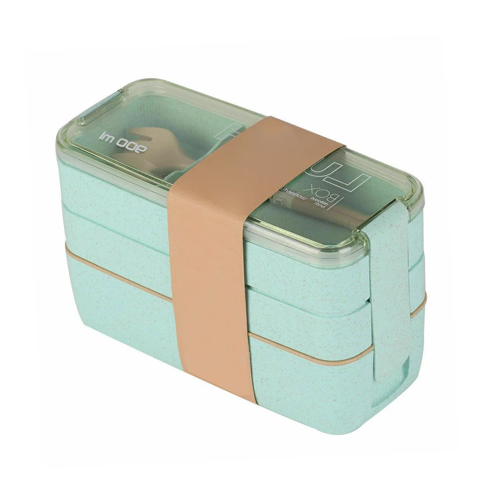 Вилка для пикника Офисная герметичная коробка ланча портативная ложка контейнер