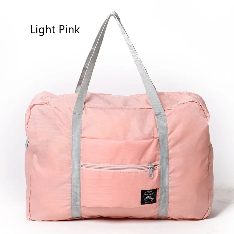 1Pc New Hot Sale Large Casual Waterproof Travel Bag Clothes Capacity Shoulder Bag Foldable Handbag Duffle Bag Durable Travel Bag - Цвет: Черный