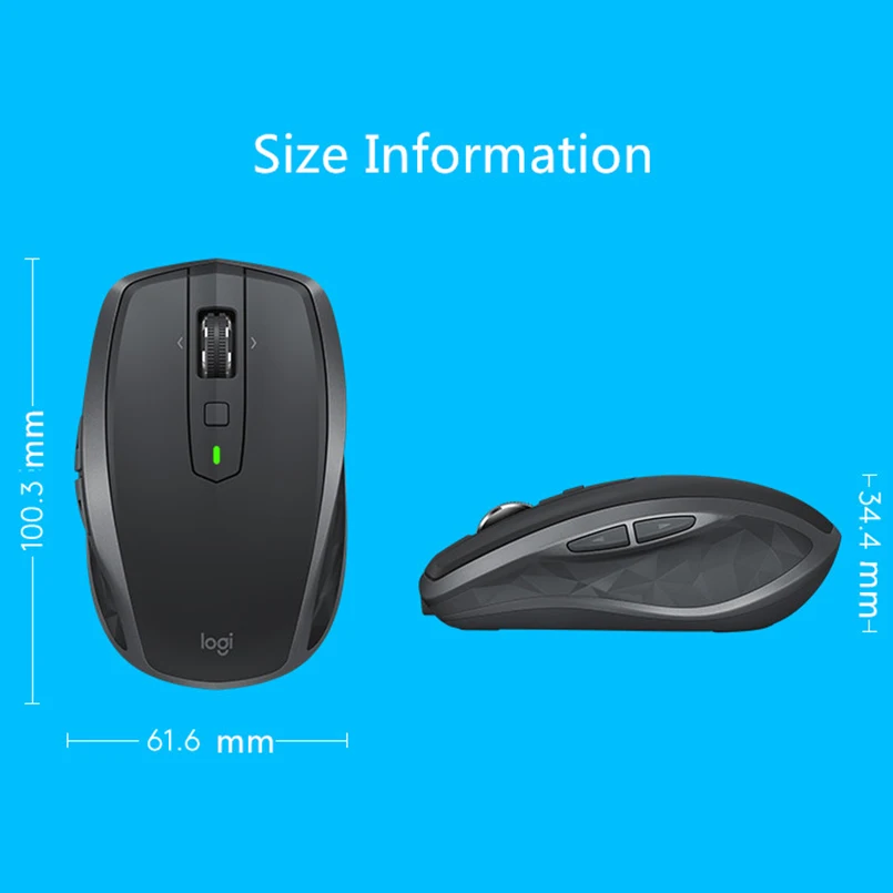 Беспроводная мышь Logitech MX Anywhere 2S мышка для управления несколькими устройствами 2 4