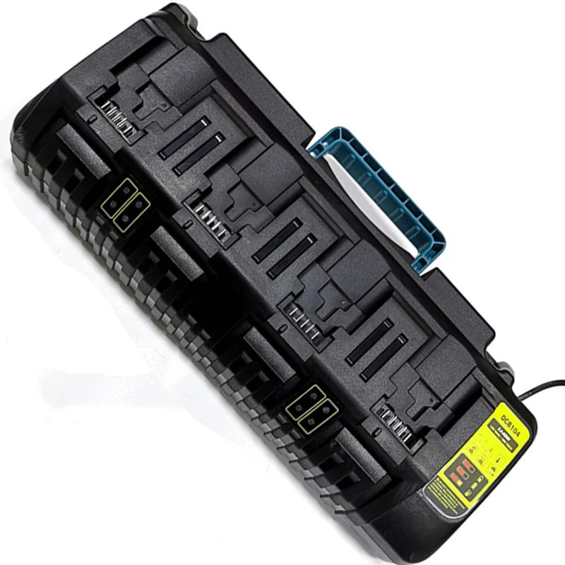 Зарядное устройство для Dewalt с 4 портами и двумя USB 14 18 в 3 А быстрое зарядное DCB200 DCB201