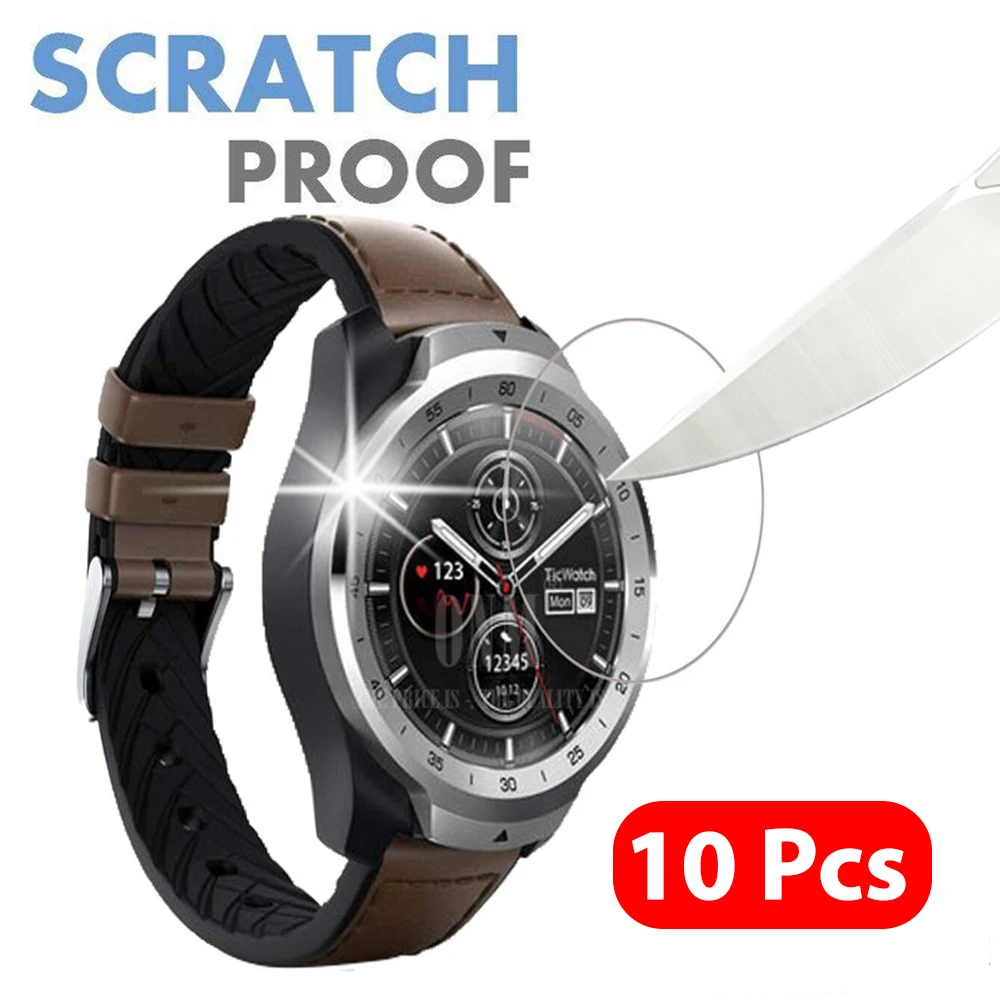 10 шт. TicWatch 9H Премиум Закаленное стекло для Pro 1 2 GTX Smartwatch Защита экрана S E