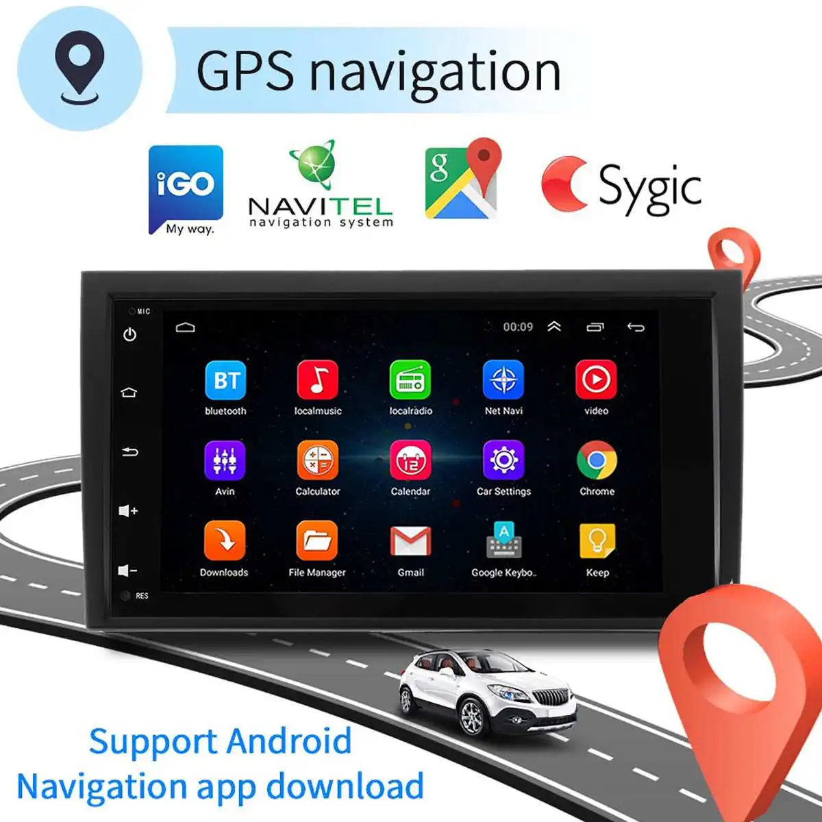 8 дюймов Android 8,1 автомобильный мультимедийный плеер gps стерео радио dvd-плеер wifi bluetooth задняя камера для Audi A3 2003-2011 S3 2006-2012