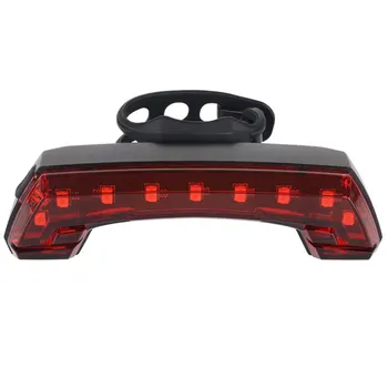 

Remote Control Bike Taillight Wireless USB Rechargeable Bicycle Rear Lamp Turn Signal Cycling Torch with Horn Function