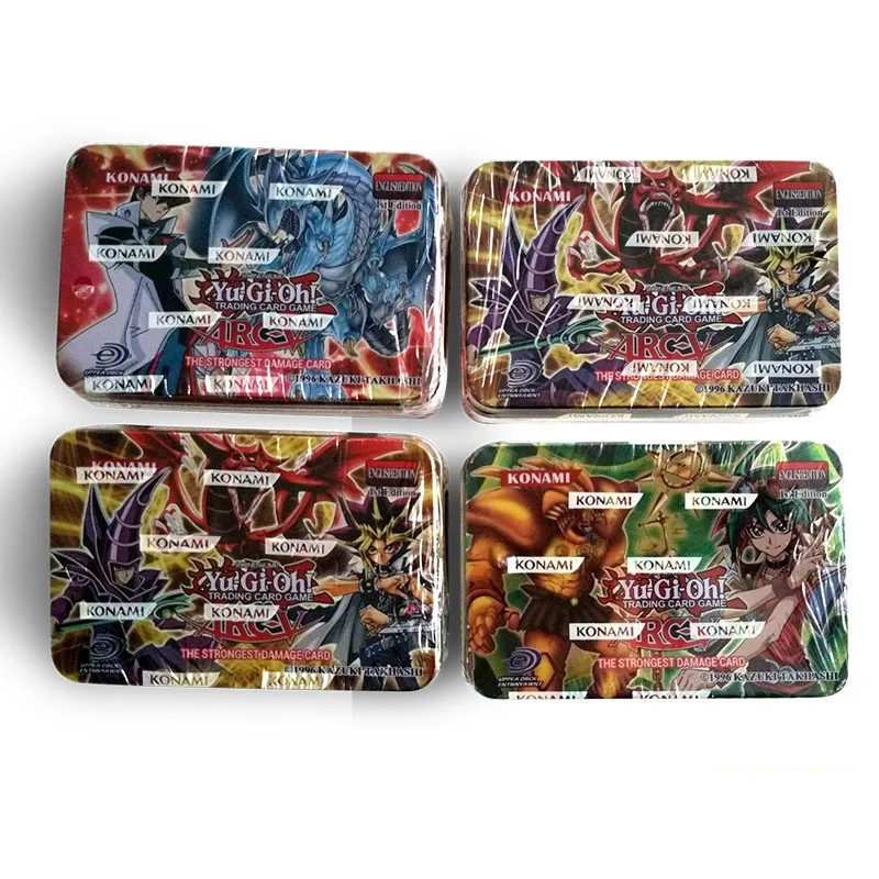 Juego de cartas de papel Yu gi oh Rare para niños, colección de cartas yu-gi-oh, regalo de Navidad con caja, 41 Uds.