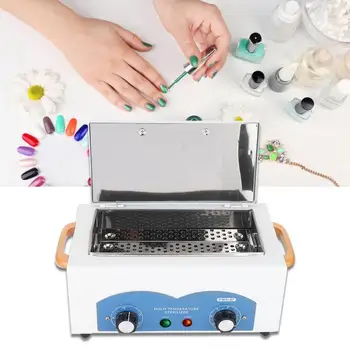 

300W High Temperature Sterilizer Nail Art Tool Disinfection Cabinet Sterilize Machine Nail Tools Heating Sterilizer Device