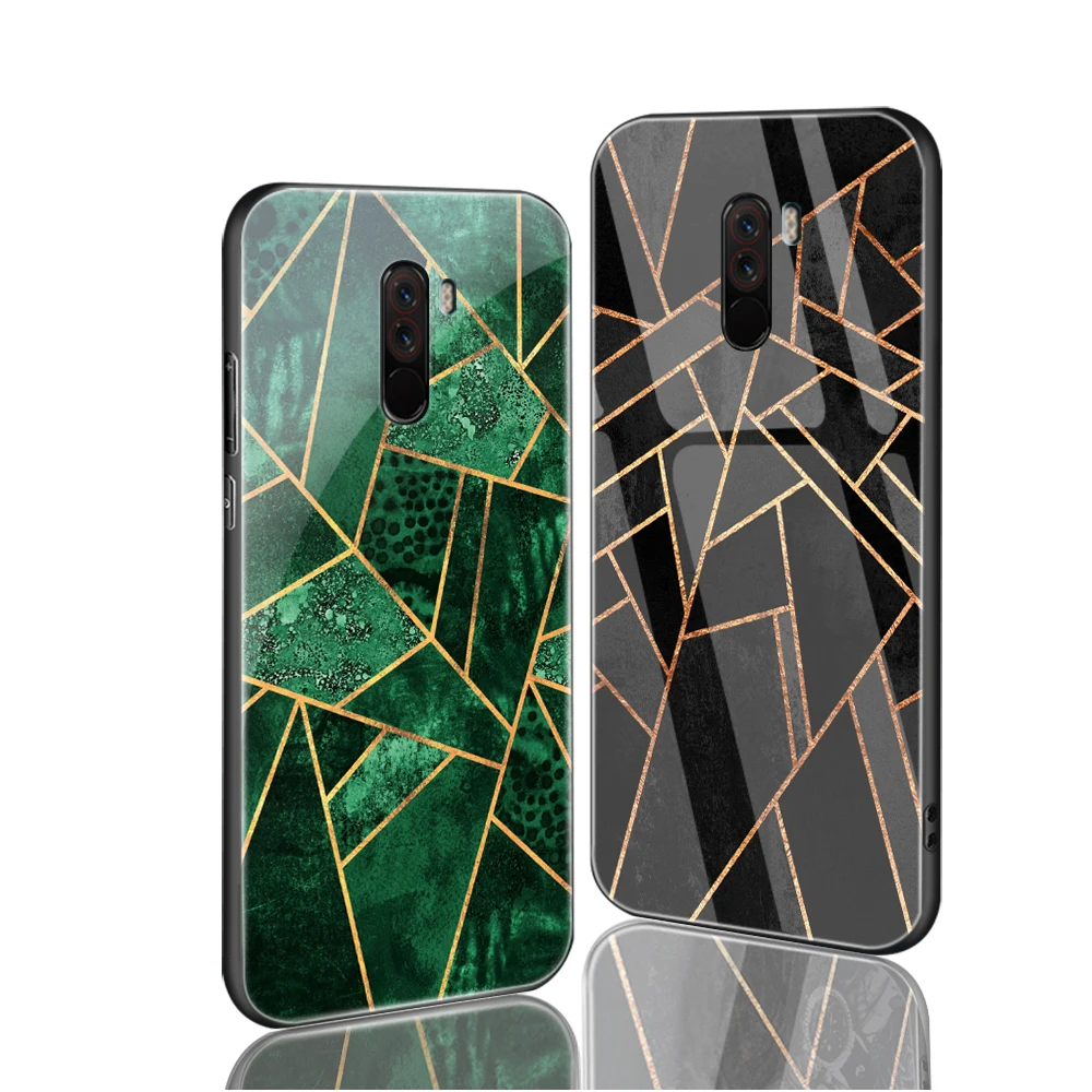 Ciciber модные мраморные чехлы для телефонов Xiaomi MI 9 8 A2 6X MIX 2 2S PocoPhone F1 стекло Redmi Note 7 6 5
