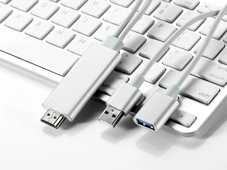 JRGK к HDMI HDTV AV кабель высокоскоростной экран видео-hdmi для iPhone 7/6s/5 ipad samsung huawei поддержка HD1080P ТВ проектор