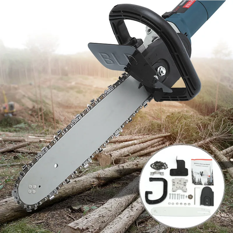 

DIY Electric Saw 11.5 Inch Chainsaw Bracket Set Angle Grinder Chain Saw Woodworking Powers Tool Set Woodworking Powers Tool Set
