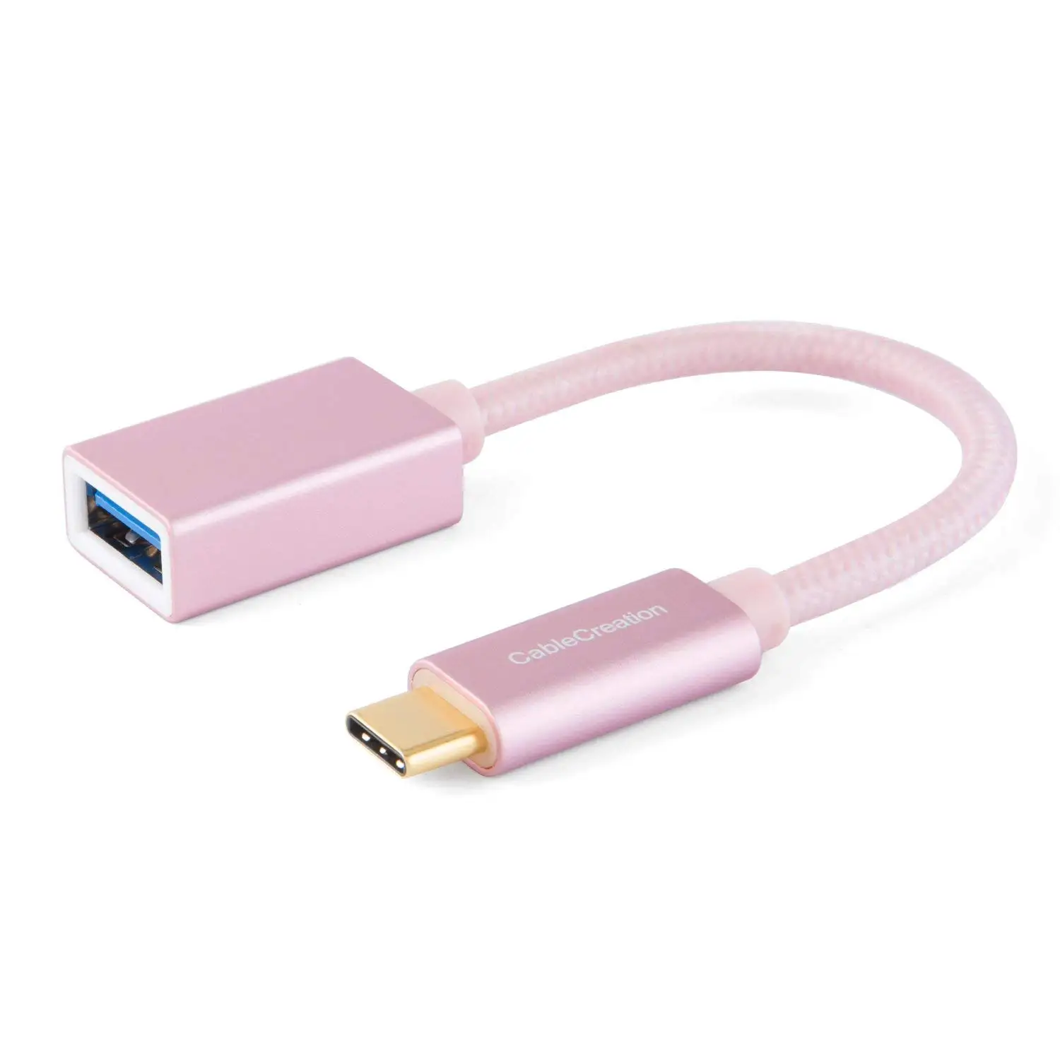 Адаптер type C, 0.5ft USB C к USB 3,0 A женский кабель, поддержка функции OTG, совместимый MacBook, устройства type C