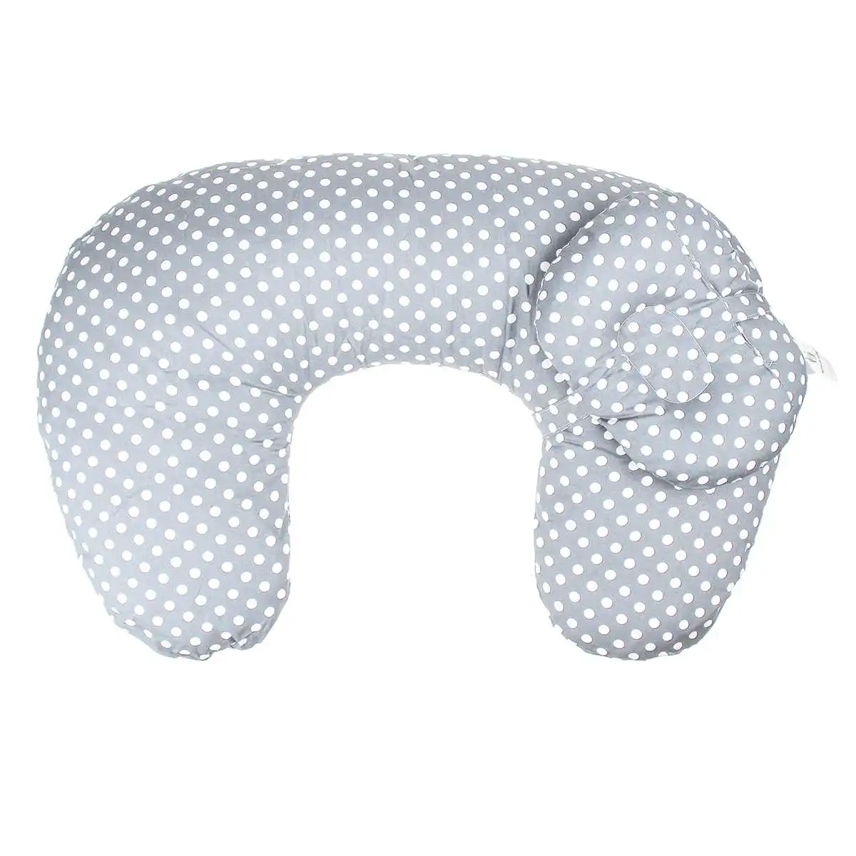 Gray Dots Многофункциональная u-образная Подушка для кормления грудью съемная и моющаяся Подушка для кормления ребенка новорожденная Подушка для кормления хлопковая подушка - Цвет: Gray Dots