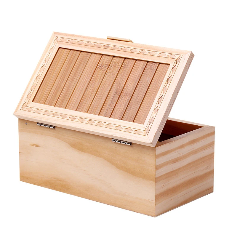 Beige Chinese Voice Charging Version with Tiger Wooden Useless Box