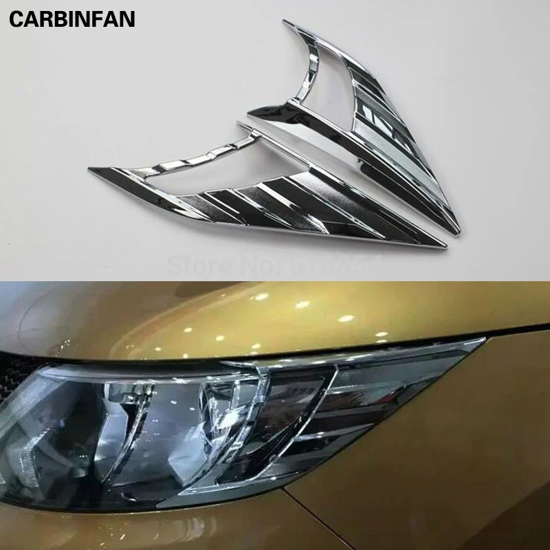 Накладка на передсветильник фару ABS для NISSAN QASHQAI J11 2014 2015 2016 | Автомобили и