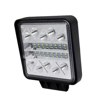 

102 Square White Light Off-Road Light Plastic + Glass 78 W 6000K Stable Performance Lighting Lights 1 Pcs