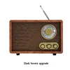 Retro desktop radio FM/AM bluetooth radio two dual-band antique wooden old-fashioned semiconductor household speakers ► Photo 2/4
