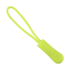 Color Rope Zipper Pulls for Bags & Backpacks - DIY Cord Straps & Lariat Sliders (10 - 100 Pieces) (Light green)