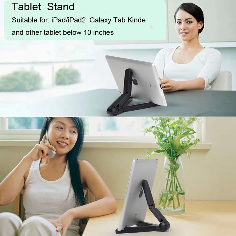 

Universal Foldable Phone Holder Tablet Stand Desktop Mount Stand Tripod Table Desk Support for IPhone IPad Mini 1 2 3 4 Air Pro