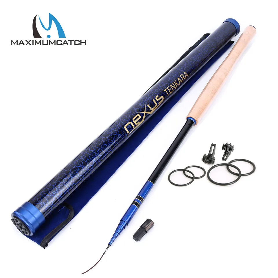 Maximumcatch Nexus 12FT/13FT Tenkara удилище телескопическая удочка и хранители крючков с стержнем носок и карбоновая удочка чехол удочка - Цвет: Combo 1