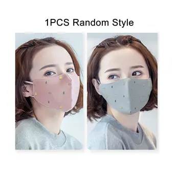 

Breathing valve anti-fog and haze masks for winter warm and breathable cotton men and women PM2.5 masks