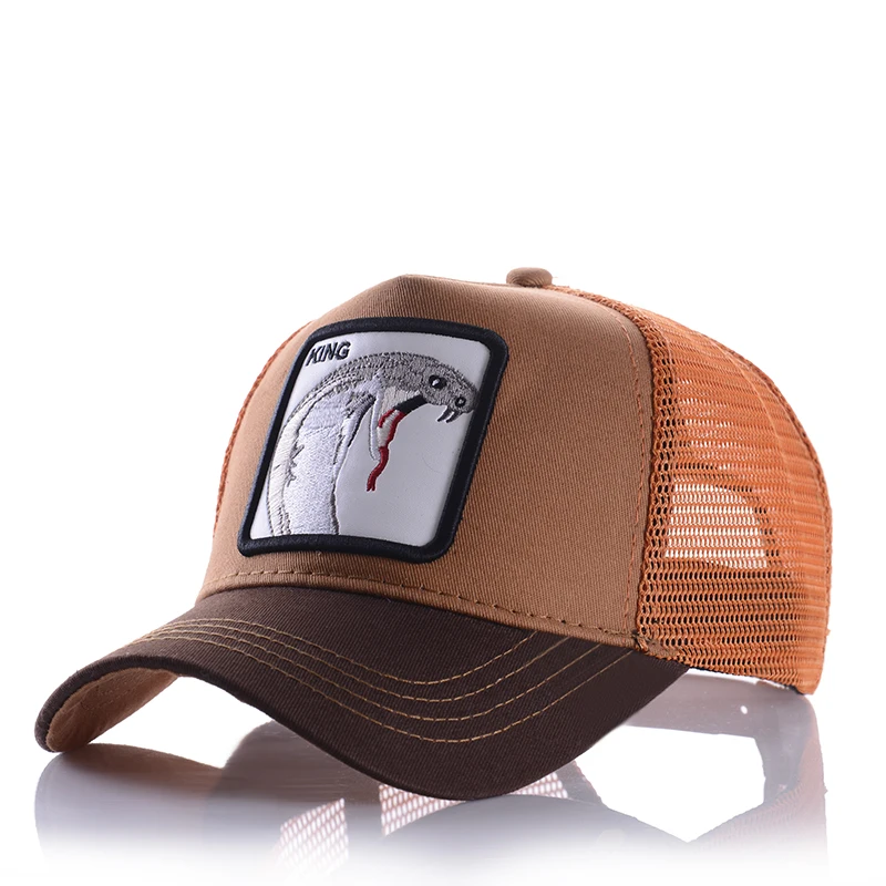 Стильные Мужские штаны бейсбольная кепка с нашивками в виде животных