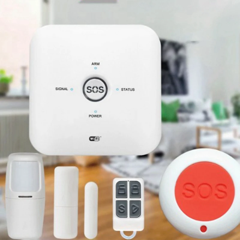 ABKT-Wireless Wifi Alarm Smart Home Intelligent Security Alarm System