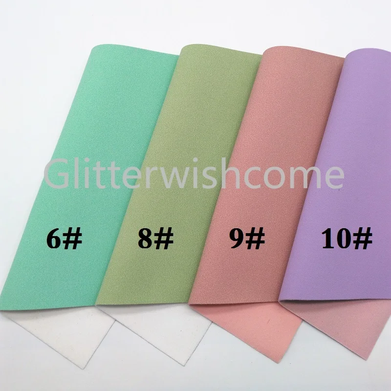 Glitterwishcome 21X29 см A4 размер винил для бантов замша Синтетическая кожа ткань искусственная кожа листы для бантов, GM096B