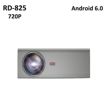 

Original Design RD-825 HD Smart Projector Automatic Electrical Keystone Correction Higher Brightness 1280*720 Home LED Projector