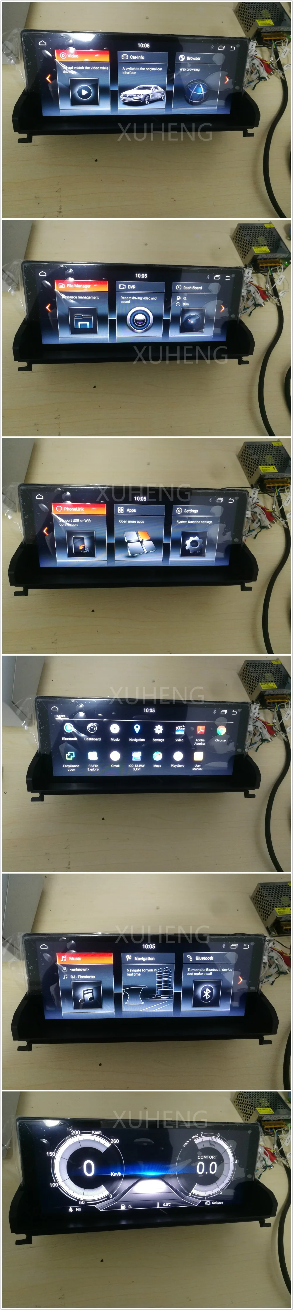 Perfect 4G ram 10.25" Android 9.0 Car Monitor for BMW Z4 E89 2009 --2015  Stereo Radio Vedio Audio GPS Navi Media Headunit Stereo Pc 3